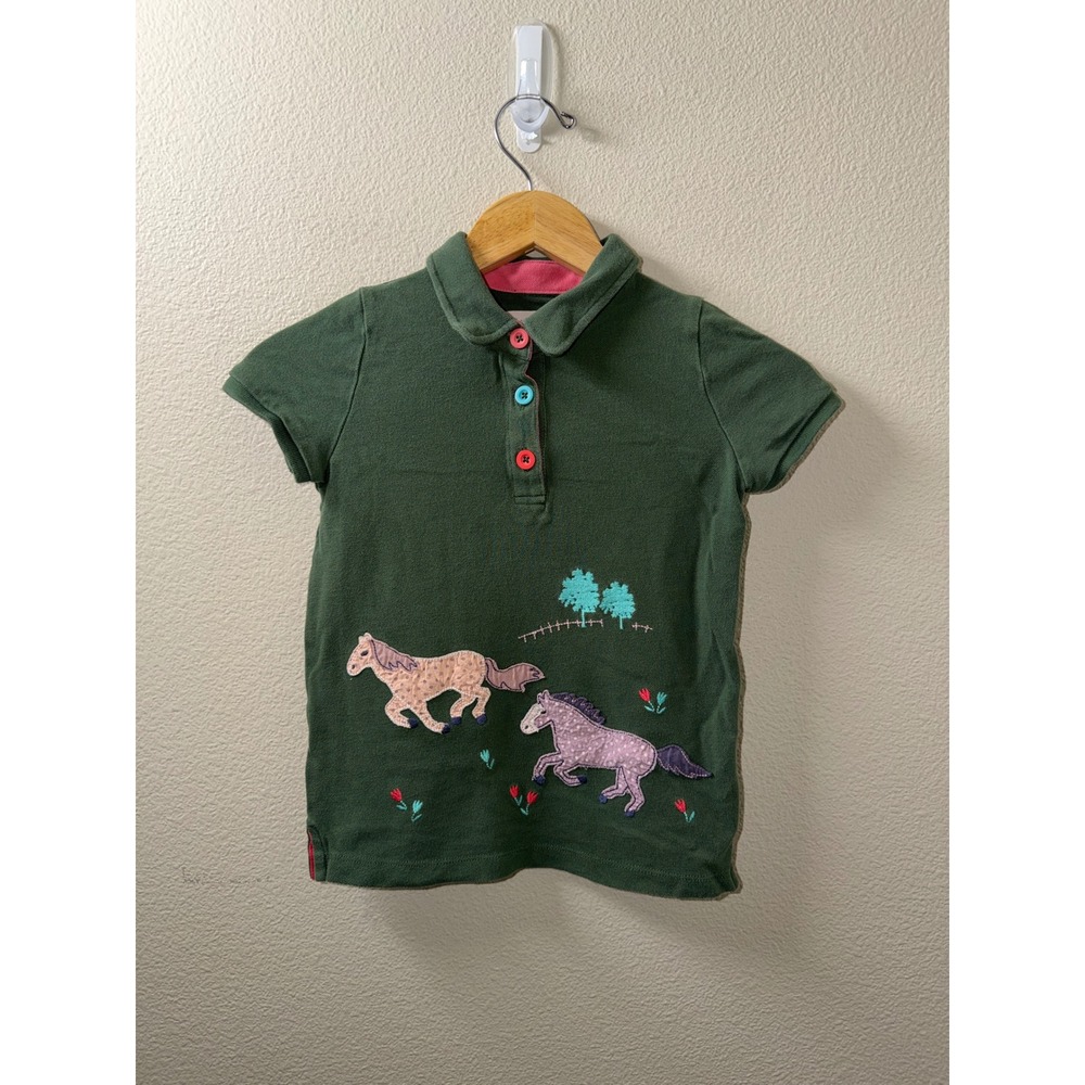 Girls Mini Boden Polo Shirt Size 7/8